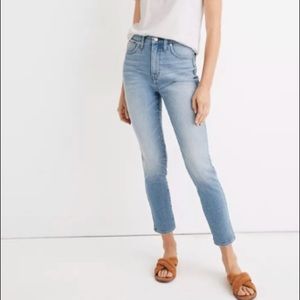Madewell Women’s 10” high-rise skinny crop jeans